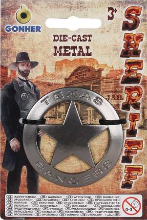 Gonher, Metalowa odznaka szeryfa Texas Ranger