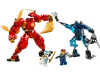 Klocki Lego Ninjago 71808 Mech żywiołu ognia Kaia, 322 elementy, 4 mini figurki figurki, prezent dla fanów, wiek dziecka 7+