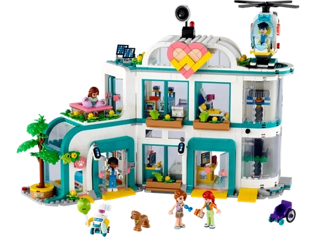 Klocki Lego Friends 42621 Szpital w mieście Heartlake, 1045 elementów, oryginalny zestaw, dla dzieci 7+