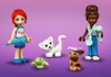 Klocki Lego Friends 41695, Klinika dla zwierzątek i figurki Mia i Nandi, 111 elementów, wysoka jakość, oryginalne klocki, dla dziewczynek w wieku 4+, pomysł na prezent, szybka wysyłka