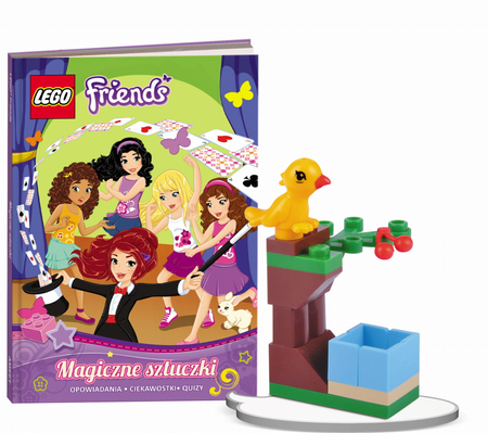 Zestaw książka i klocki Lego Friends - Magiczne sztuczki