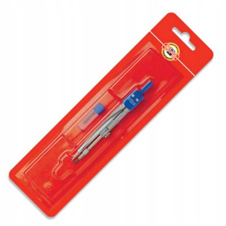 Metalowy cyrkiel z wymiennymi grafitami, Koh-I-Noor