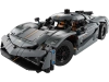 Klocki Lego Technic 42173  Szary hipersamochód Koenigsegg Jesko Absolut, 801 elementów, oryginalne Lego dla dzieci 10+