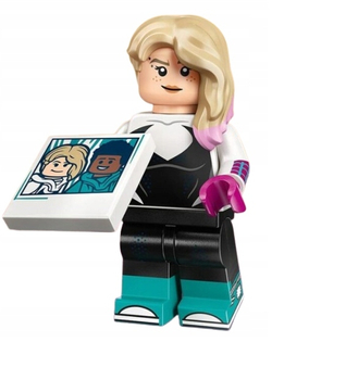Klocki Lego Minifigures 71050 Spider-Man: Poprzez multiwersum, Gwen Stacy 4
