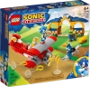 Klocki Lego Sonic the Hedgehog 76991 Tails z warsztatem i samolot Tornado, 376 elementów, oryginalne klocki dla fanów gry i filmu, wiek dziecka 6+