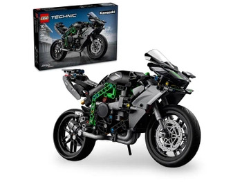 Klocki Lego Technic 42170 Motocykl Kawasaki Ninja H2R, 643 elementy, oryginalne klocki, idealny prezent dla starszych dzieci 10+