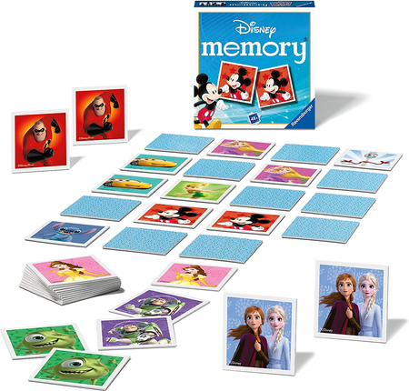 Ravensburger, Disney, Gra pamięciowa Memory, 48 el. dla dzieci w wieku 3+