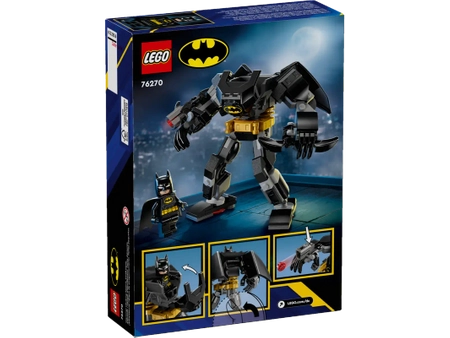 Klocki Lego Batman 76270 Mechaniczna zbroja Batmana, 140 elementów, oryginalne klocki, wiek dziecka 6+