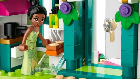 Klocki Lego Disney 43246 Przygoda księżniczki Disneya na targu, Księżniczki Disneya, 817 elementów, wysoka jakość, oryginalne, idealne jako prezent dla dziewczynki 6+