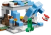 Klocki Lego Minecraft 21243 Ośnieżone szczyty, 304 elementy, oryginalne, idealne jako prezent dla dzieci 8+