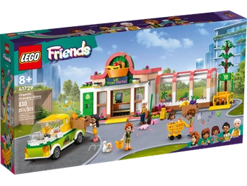 Klocki Lego Friends 41729 Sklep spożywczy z żywnością ekologiczną, 830 elementów, oryginalne, idealne dla dziewczynki 8+