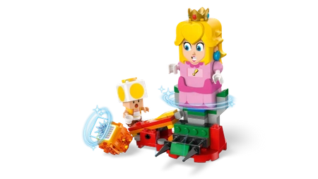 Klocki Lego Super Mario 71441 Przygody z interaktywną figurką Peach, 208 elementów, 4 figurki, dla fanów gry, wiek dziecka 6+