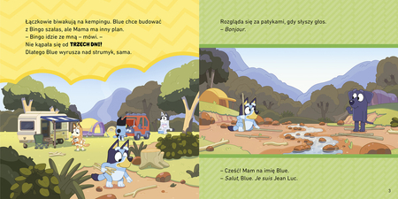 Bluey. Kemping – Książka dla dzieci o przyjaźni i przygodzie