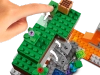 Klocki Lego Minecraft 21166 Opuszczona kopalnia, 248 el., figurki Steve, zombie, pająk, zestaw, oryginalne klocki z gry, wiek dziecka 7+