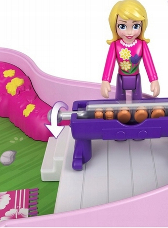 Polly Pocket - Motylkowe pudełko z ogrodem, GTN21, Mattel