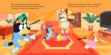 Bluey Książka dla Dzieci – Mamo-szkoła. Moja czytanka