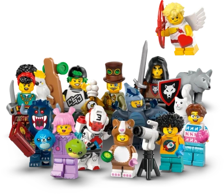 Klocki Lego Minifigures 71048 Figurka Longboarder, 8 elementów, seria 27, wiek dziecka 5+