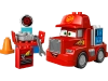 Klocki Lego Duplo 10417 Maniek na wyścigu, 14 elementów, Disney Pixar Cars Auta, klocki dla małych dzieci, prezent dla dwulatka