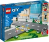 Klocki Lego City 60304 Płyty drogowe, 112 el., zestaw uzupełniający do łączenia różnych budowli w większą całość, wiek dziecka 5+