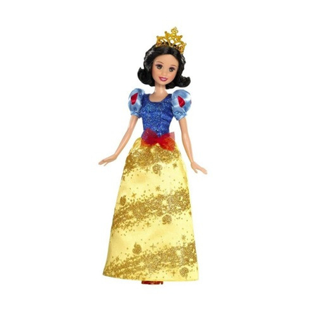 Lalka Królewna Śnieżka, Błyszczące Księżniczki, Mattel, 29 cm