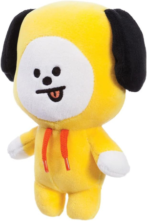 BT21 Line Friends, Maskotka z pluszu Chimmy, 20 cm, Aurora, miły plusz, oryginalny