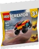 Lego Creator 30691 Mały monster truck do przebudowania, 55 el., wiek dziecka 6 lat+