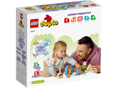 Klocki Lego Duplo10977 Mój pierwszy szczeniak i kotek z odgłosami, 22 elementy, oryginalne, idealne dla dzieci 1+ 