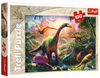 Trefl, Dinozaury, Puzzle 100 el. z dinozaurami, obrazek 41x28 cm, dla dzieci w wieku 5 lat i więcej