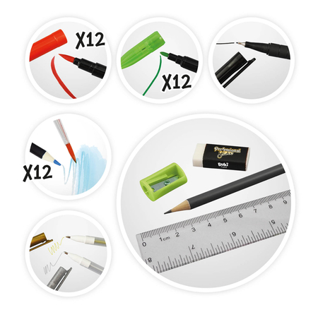 Buki France, Professional Studio, zabawka kreatywna, Podświetlany pad do rysowania 3-w-1, 5432 