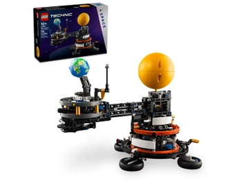 Klocki Lego Technic 42179 Planeta Ziemia i Księżyc na orbicie, 526 elementów, oryginalne klocki, doskonały prezent dla dzieci 10+