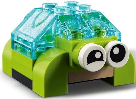 Klocki Lego Classic 11013 Kreatywne przezroczyste klocki, 500 elementów, oryginalne klocki, dla dzieci 4+, szybka wysyłka