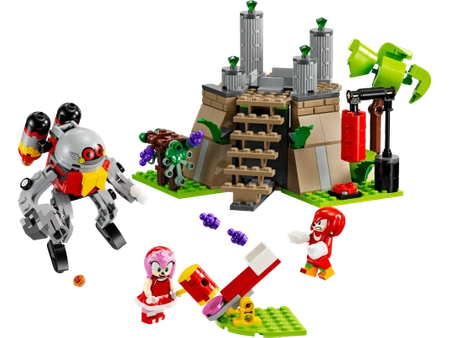 Klocki Lego Sonic the Hedgehog 76998 Knuckles i świątynia Master Emerald, 325 elementów, oryginalne klocki dla fanów gry i filmu, wiek dziecka 8+