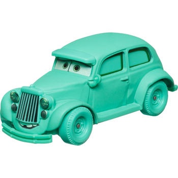 Disney Pixar, Auta Cars, Samochód resorak Mallory Karhut, metalowe nadwozie, renomowany producent Mattel, wiek dziecka 3+