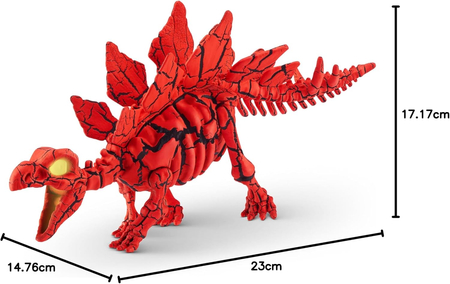 ZURU, Robo Alive, Skamieniałe Jajo Dinozaura, wykopaliska, figurka dinozaura, zabawka ma świecące oczy i wydaje dźwięki