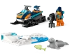Klocki Lego City 60376 Skuter śnieżny badacza Arktyki, 70 elementów, prezent dla chłopca, zabawka dla pięciolatków, oryginalne klocki