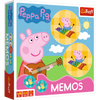 Trefl, Świnka Peppa, gra pamięciowa Memos, 36 el.,  dla dzieci w wieku 3+