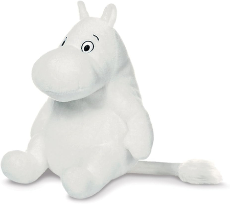 Muminki, Maskotka pluszowa Muminek, 20 cm, miły plusz, oryginalna zabawka na licencji, wiek dziecka 0+