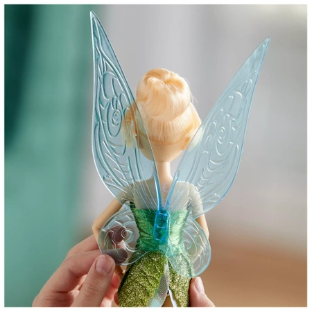 Disney, Piotruś Pan, Lalka wróżka Dzwoneczek Tinker Bell, 26 cm, z hitu Disneya, oryginalna, zabawka dla dziewczynek w wieku 3+