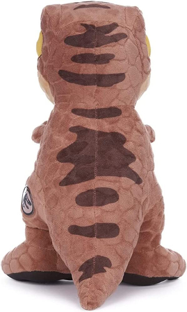 Park Jurajski, Jurassic World Dominion, Maskotka pluszowa Dinozaur T-Rex 34 cm, miły plusz, oficjalna zabawka na licencji