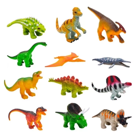 Dinozaur zabawkowy Moses – figurka 11 cm do kolekcji i zabawy