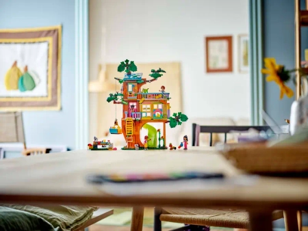 Klocki Lego 42652 Spotkanie w domku na Drzewie Przyjaźni, 701 elementów, oryginalne klocki, doskonały prezent dla prawdziwego fana Lego Friends 8+