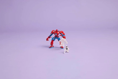 Klocki Lego Marvel Super Heroes 76308 Mech Spider-Mana kontra Anti-Venom, 107 el. w tym 2 minifigurki