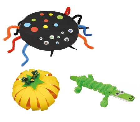 Buki France, Duży zestaw kreatywny i plastyczny Pudełko Aktywności, 20 wzorów, 800 el., dla dzieci w wieku 4+