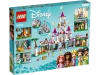 Klocki Lego Disney 43205  Zamek wspaniałych przygód, Księżniczki Disneya, 698 elementów, wysoka jakość, idealne dla dziewczynki 6+