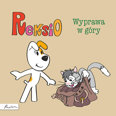 Reksio Wyprawa w góry Książka Papilon Maria Szarf Bajka 3+