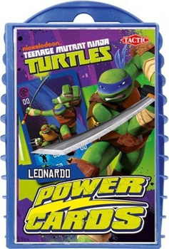 Żółwie Ninja - karty do gry Power Cards - Leonardo -  Tactic