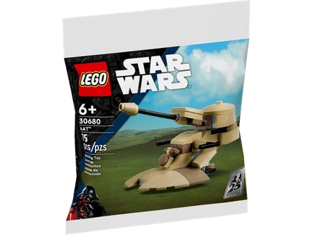 Klocki Lego Star Wars 30680 maszyna AAT z działkiem laserowym, 75 elementów, wiek 6 lat