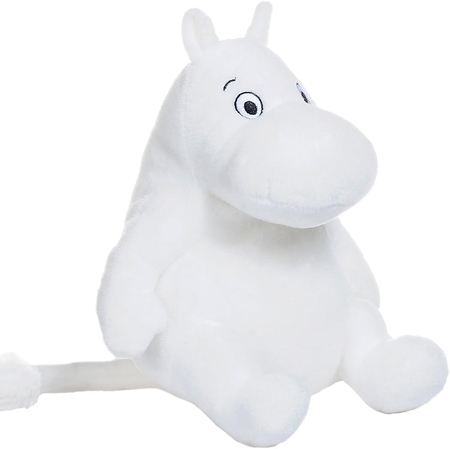 Muminki, Maskotka pluszowa Muminek, 20 cm, miły plusz, oryginalna zabawka na licencji, wiek dziecka 0+