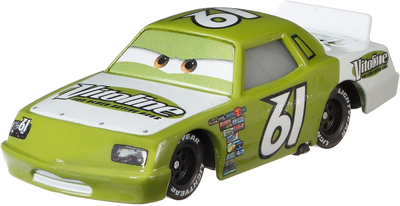 Disney Pixar Auta Cars Samochód zielony resorak James CleanAir, metalowe nadwozie | Producent Mattel | Idealny prezent dla małych fanów w wieku 3+