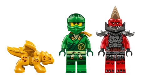 Klocki Lego Ninjago 71829 Zielony leśny smok Lloyda, 128 elementów, oryginalne klocki dla fanów Ninjago 6+, nowość od Lego